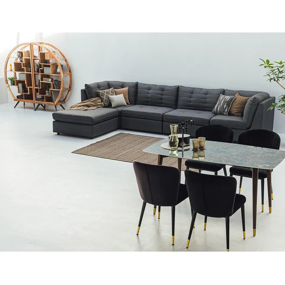 超優秀セラミック素材のダイニングテーブル MK-YBCZ09【送料... - 8