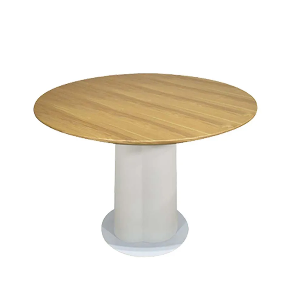 ダイニングテーブルRT-S124Aホワイト/ナチュラル