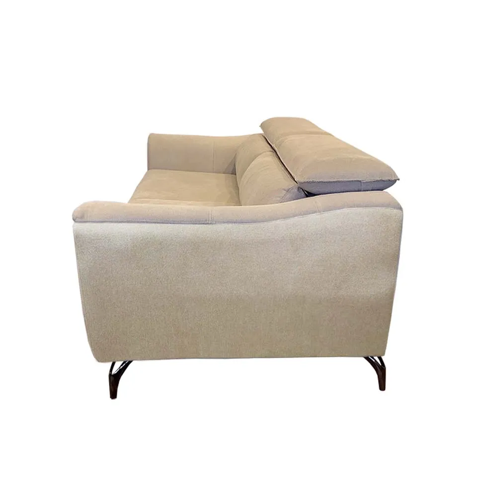 ソファS807 3人掛けライトブラウン - 3