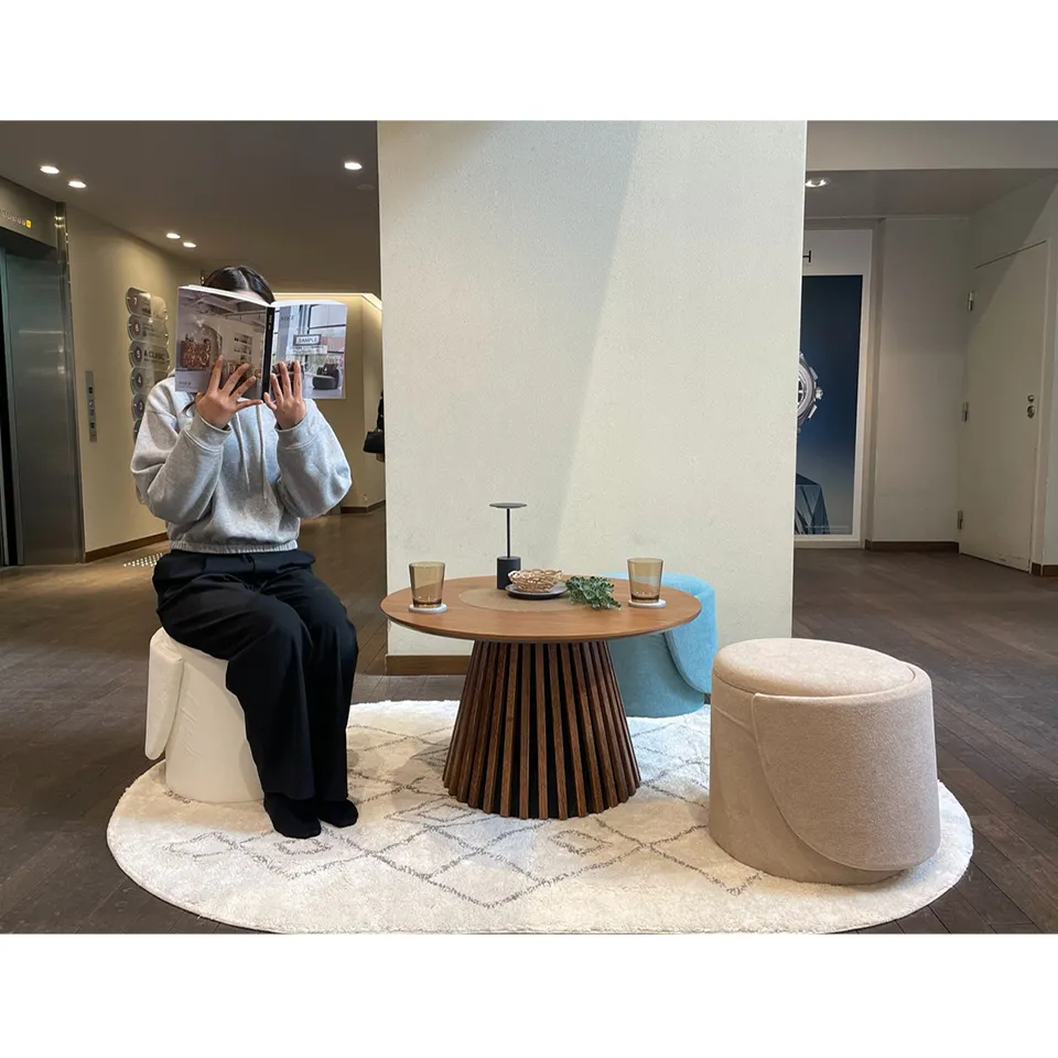 コーヒーテーブルGDR003ウォールナット - 8