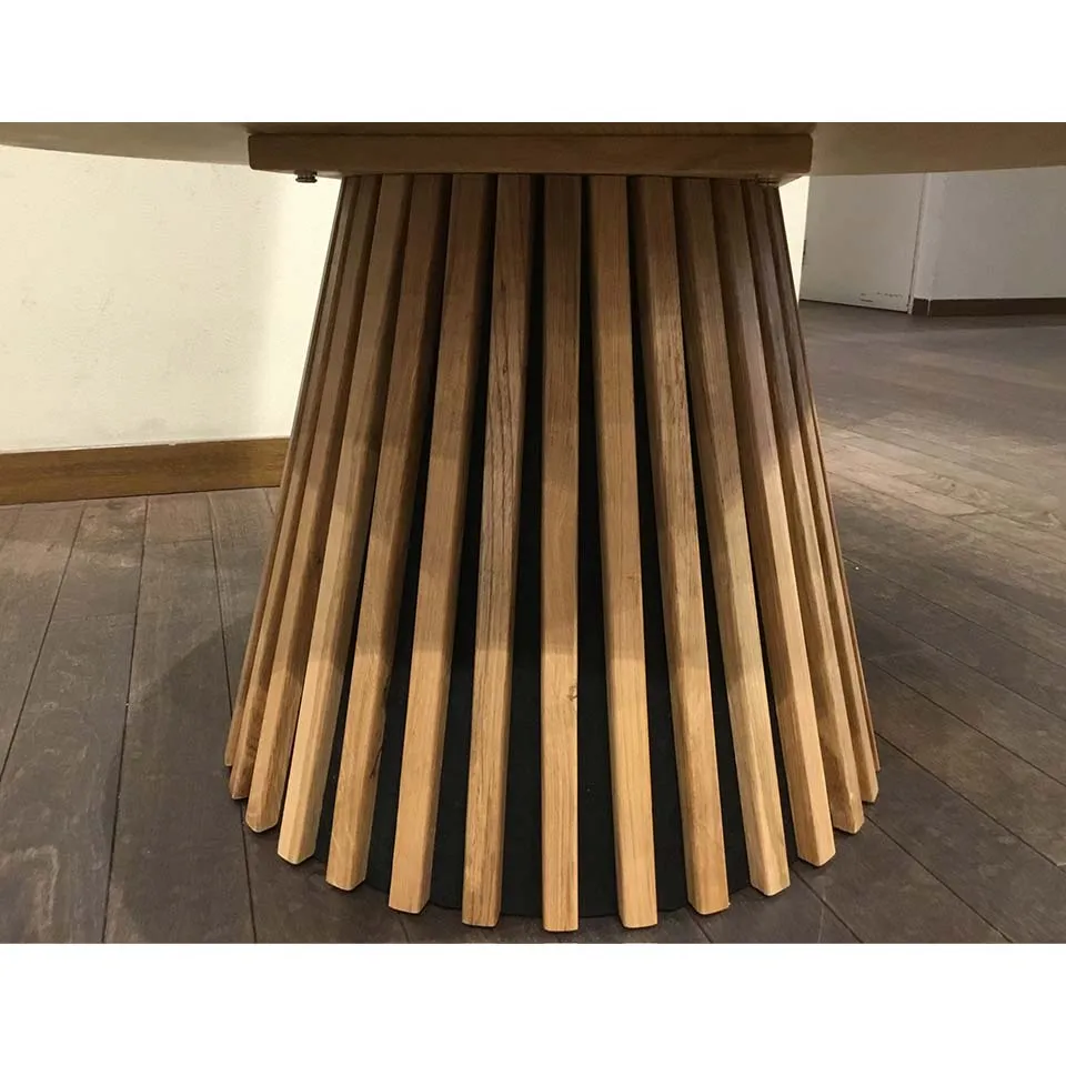 コーヒーテーブルGDR003オーク - 5