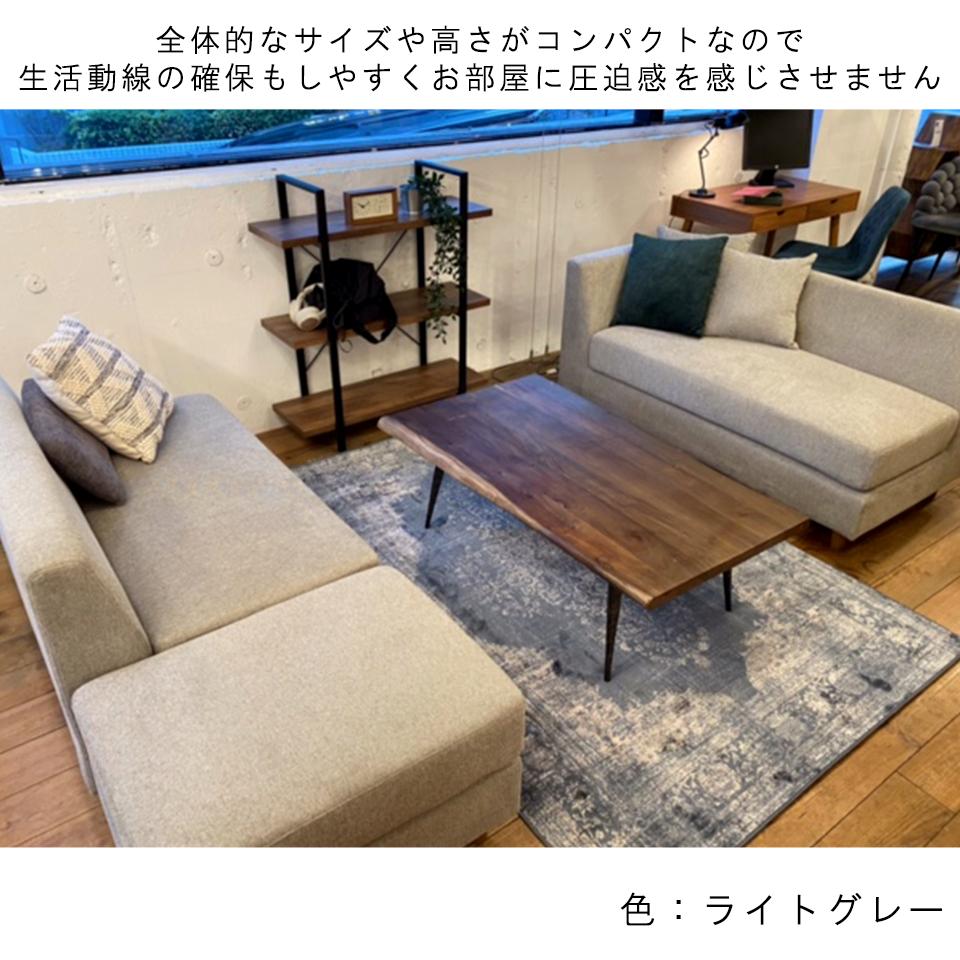 ソファ8041ライトブラウン - 12