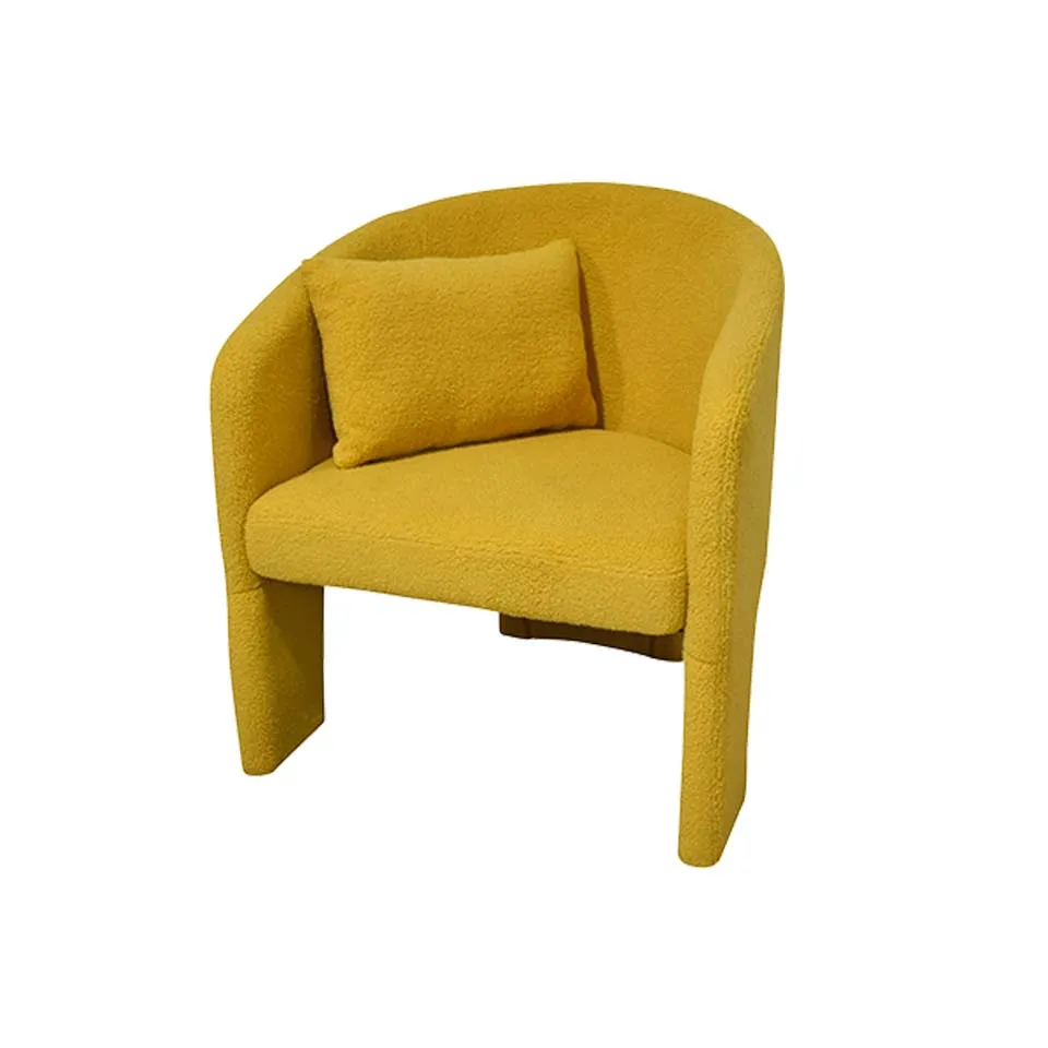 ソファ90-345 1人掛けイエロー - 2