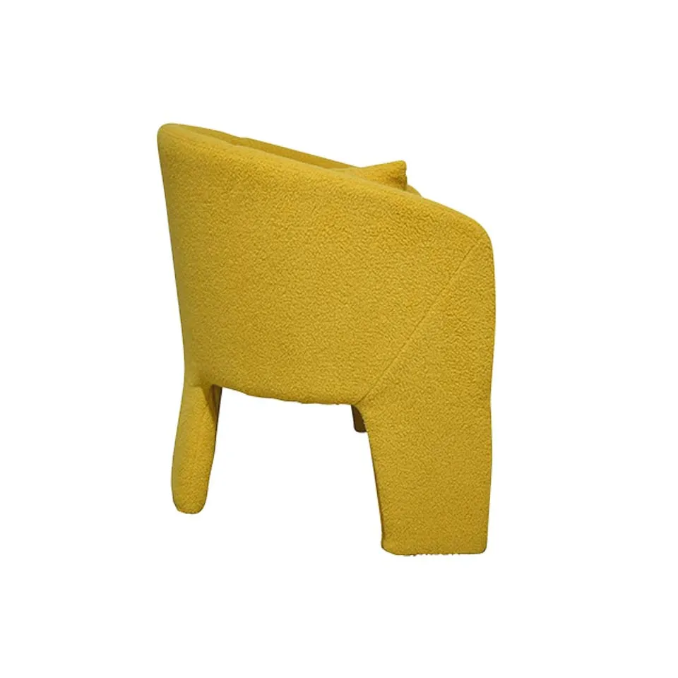 ソファ90-345 1人掛けイエロー - 3