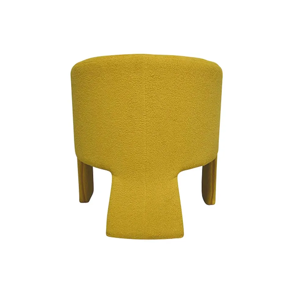 ソファ90-345 1人掛けイエロー - 4