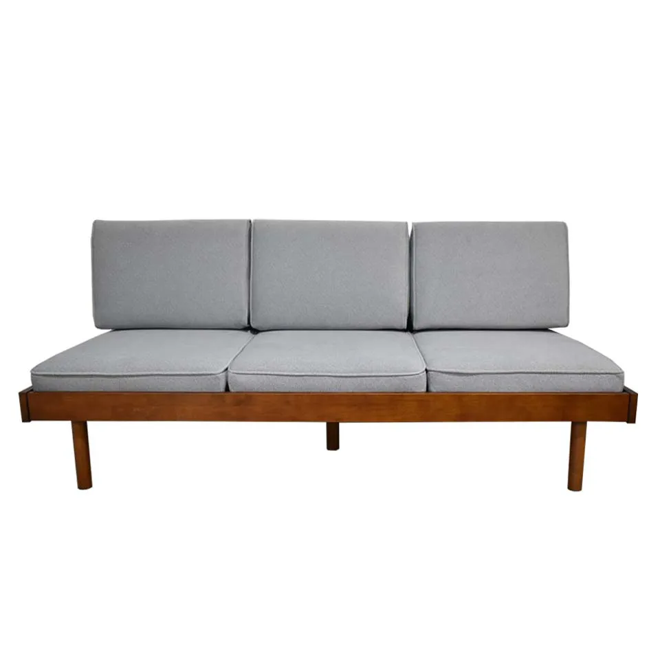 ソファYU9279 3人掛けグレー