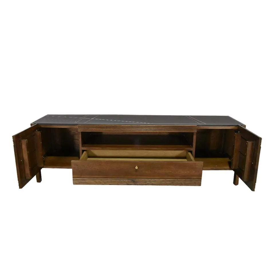 TVボードYBTB-150ウォールナット - 6