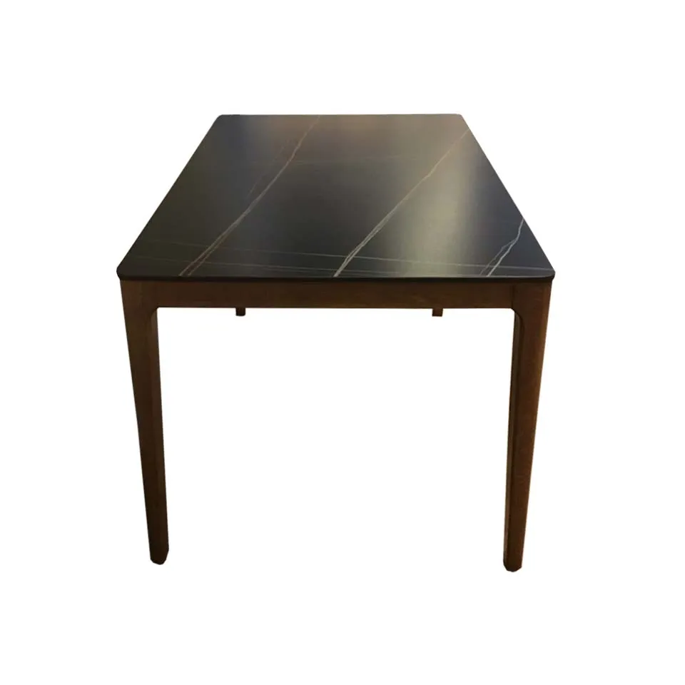 ダイニングテーブルCST-YB302-120ブラック/ウォ... - 4