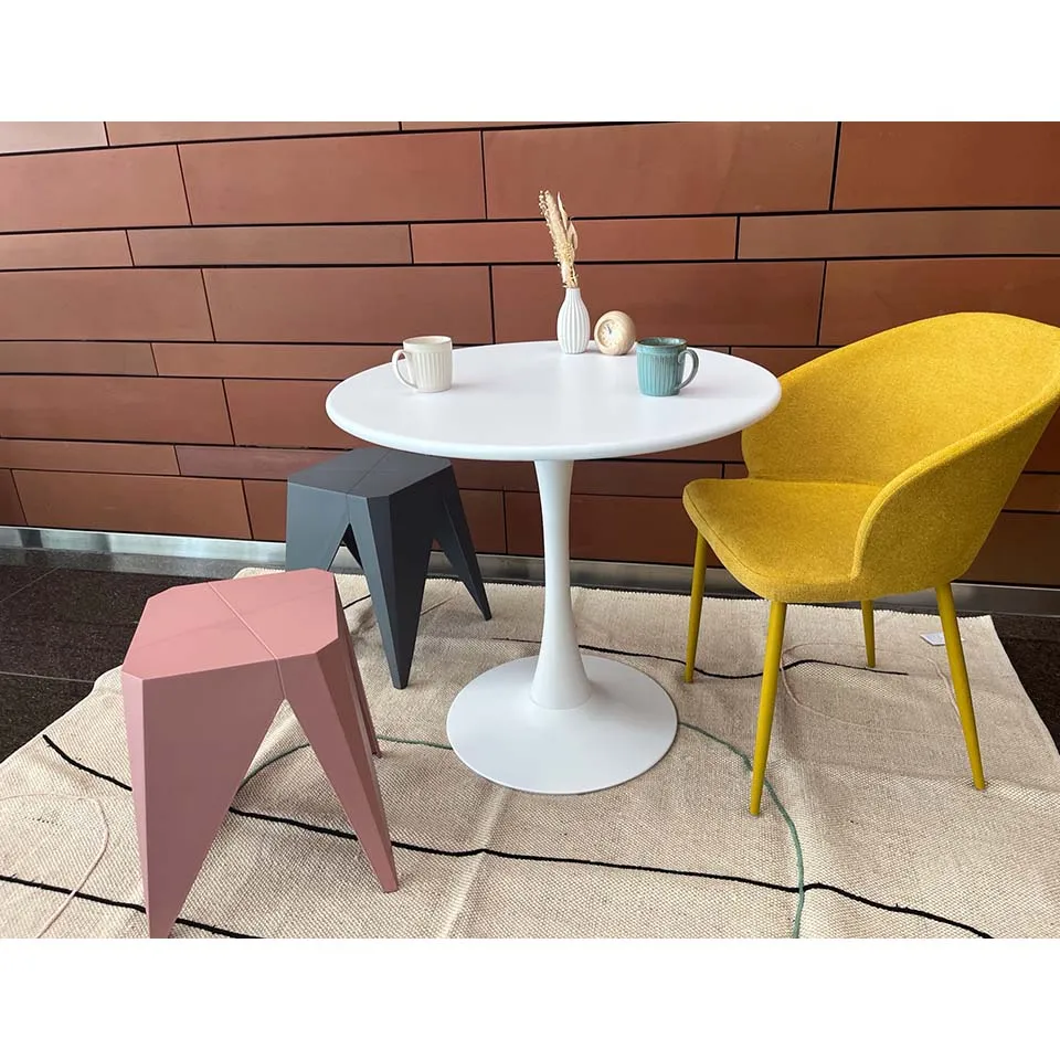 【同色2脚組】スツール1806グレー - 6