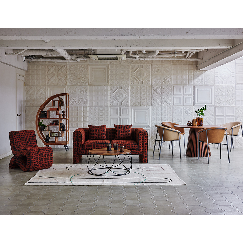 ソファUP2322121 1人掛けブラウン - 7