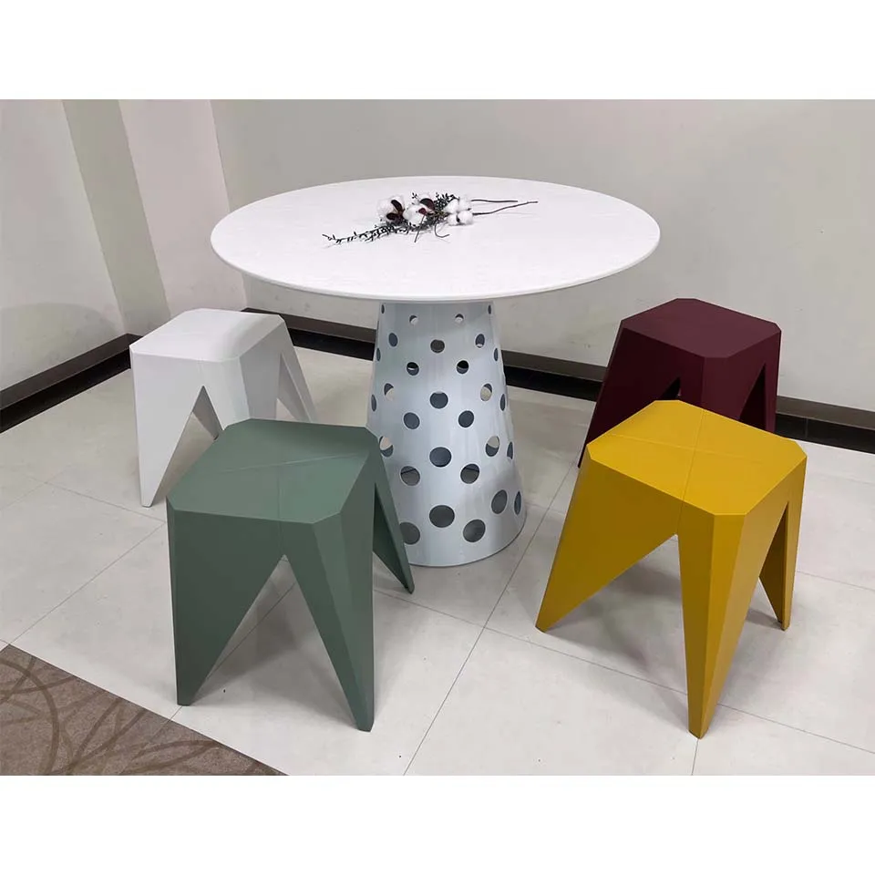 【同色2脚組】スツール1806パープル - 7