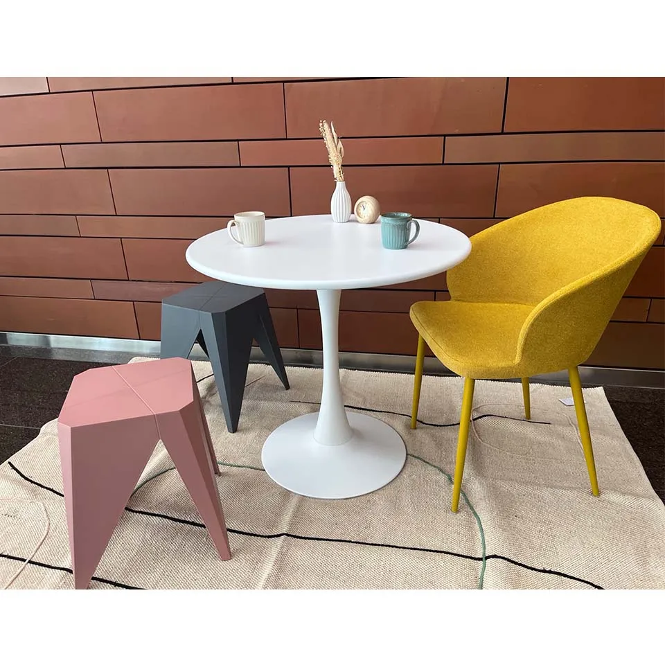 【同色2脚組】スツール1806ピンク - 5