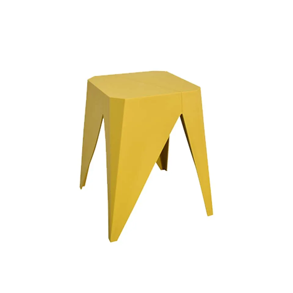 【同色2脚組】スツール1806イエロー - 3