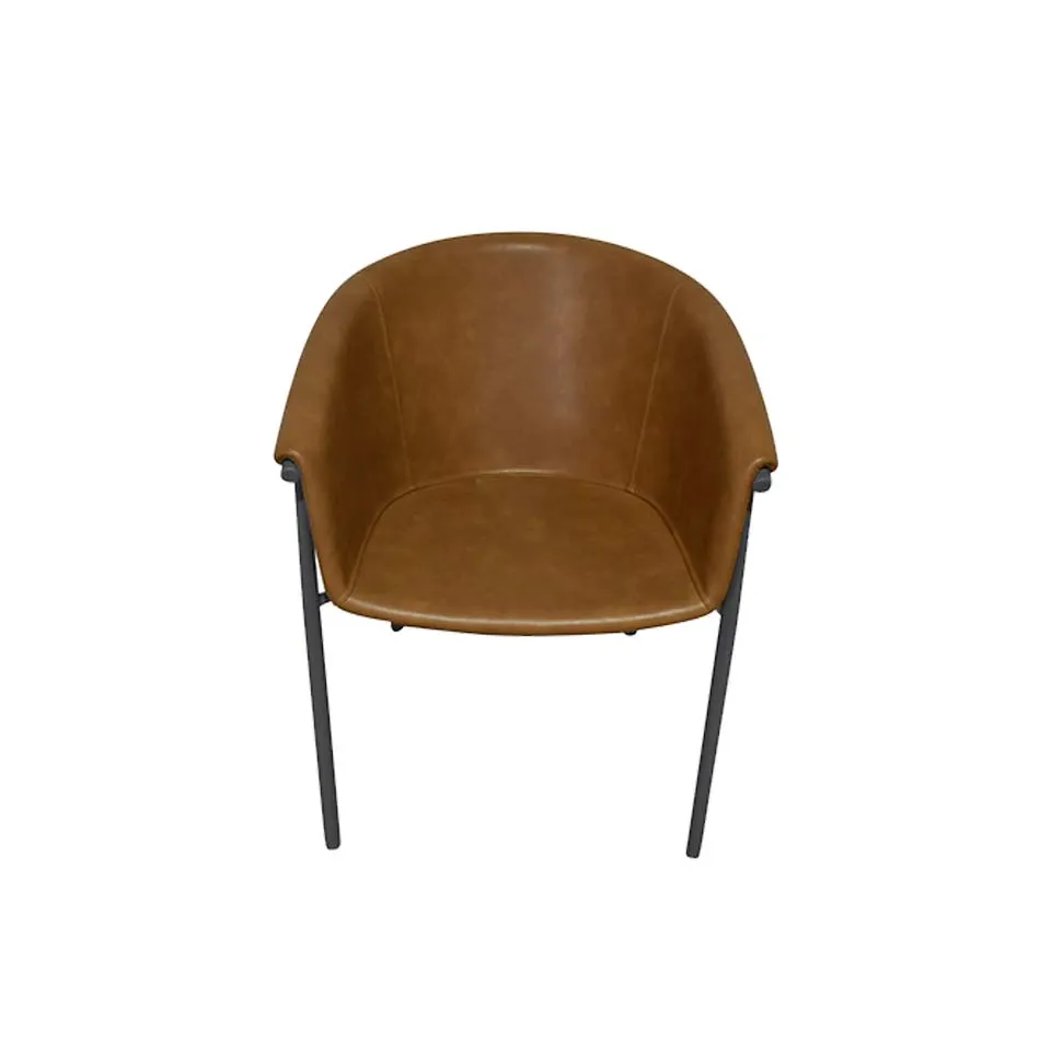 チェアF802-Fキャメル - 5