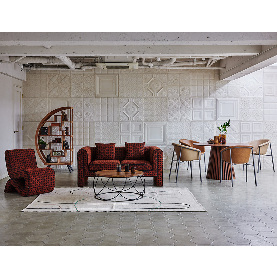 チェアF802-Fキャメル - 6