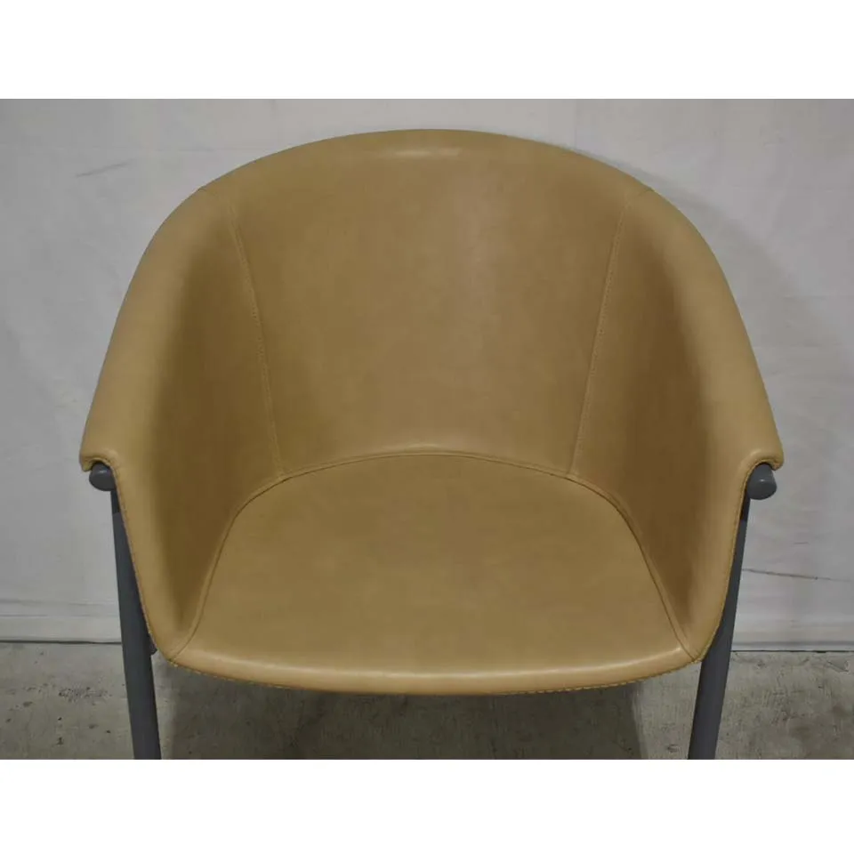 チェアF802-Fライトブラウン - 5