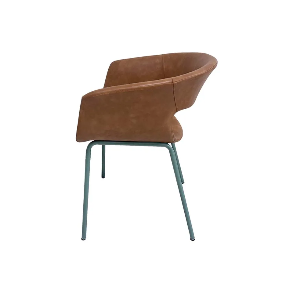 チェアF835-Fキャメル - 3