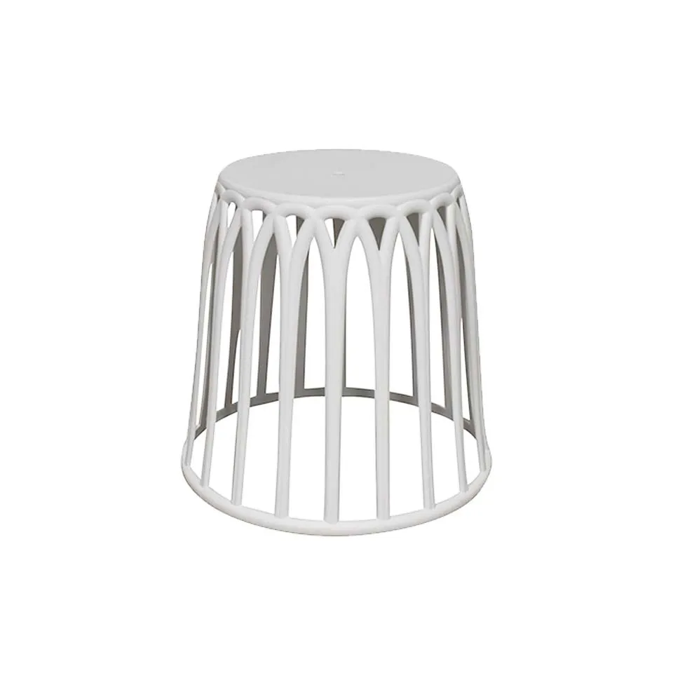 【同色2脚組】スツールC3ホワイト