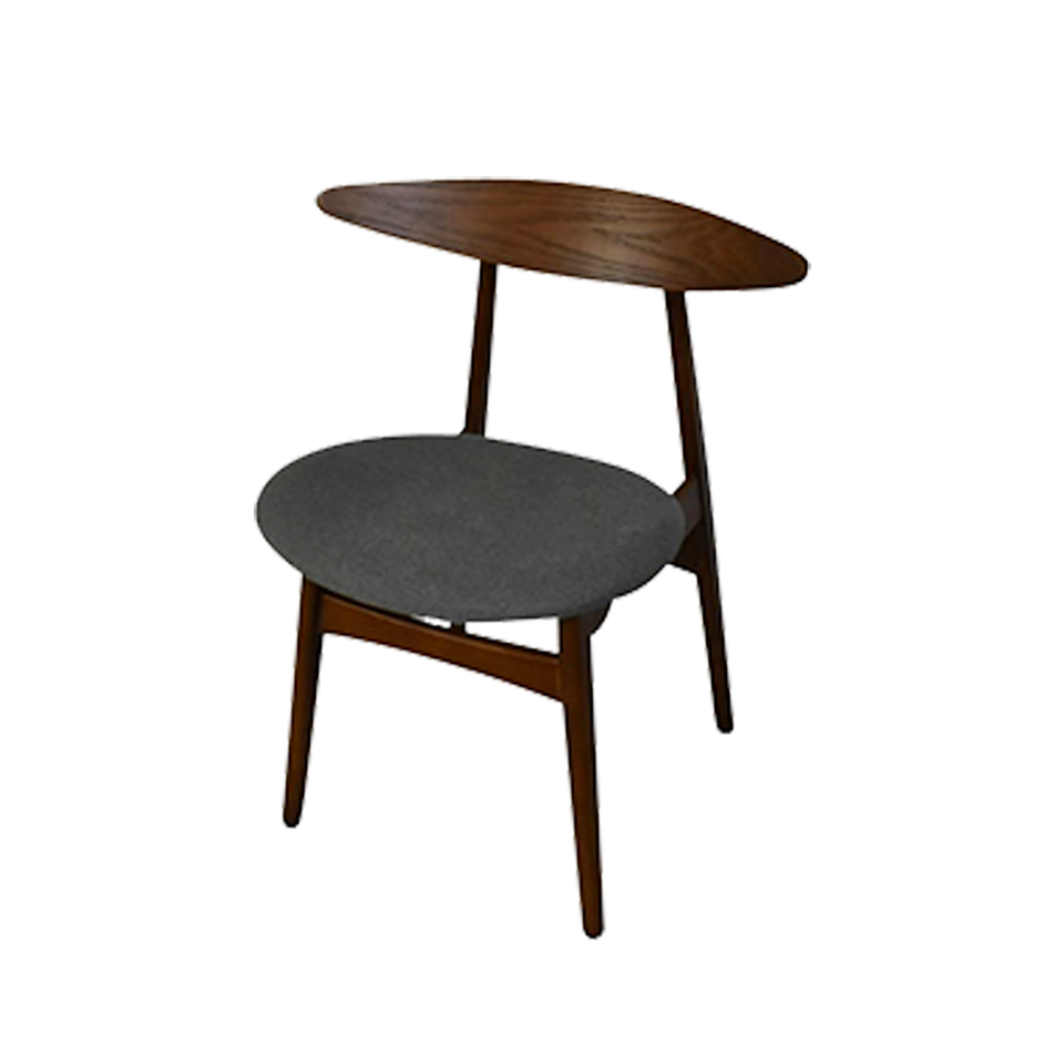 チェアRY54ウォールナット/ダークグレー - 2