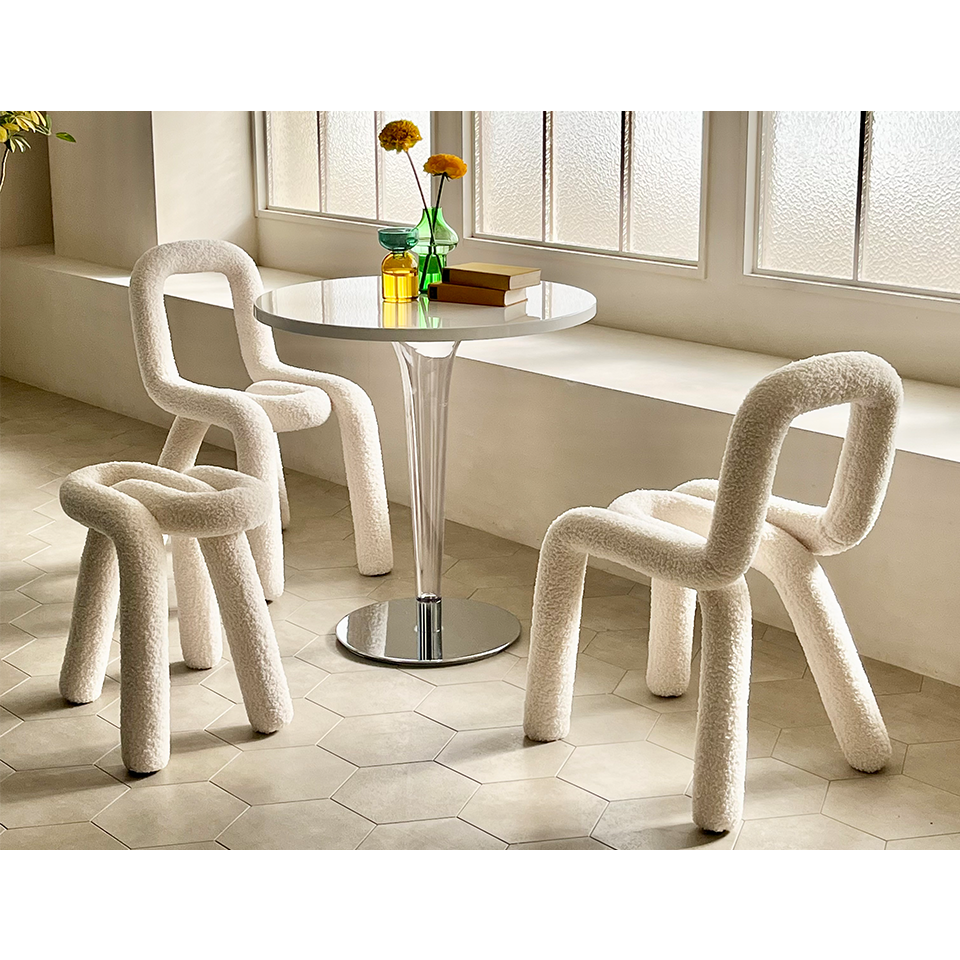 スツールDC1863ホワイト - 6