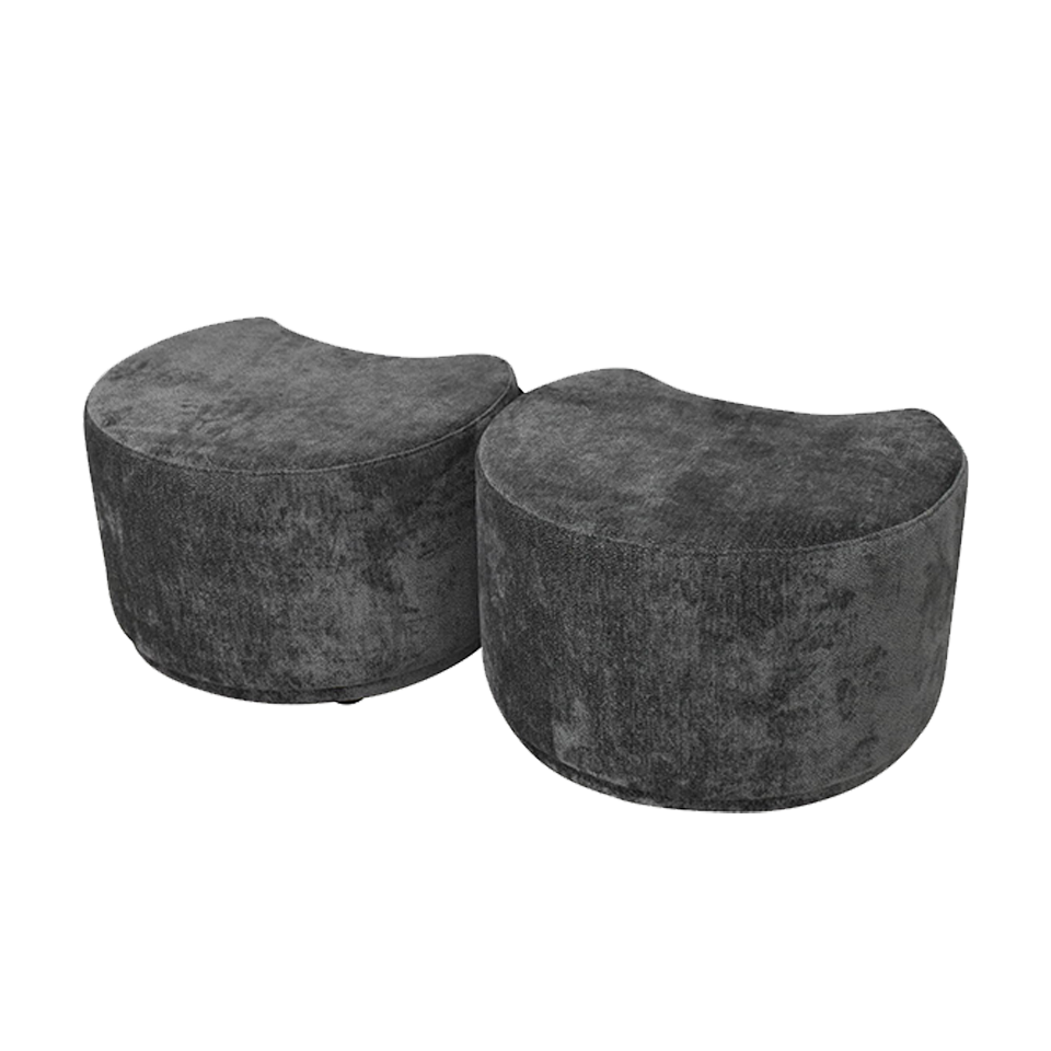 【2個セット】ソファAMOUR 1人掛けダークグレー - 4