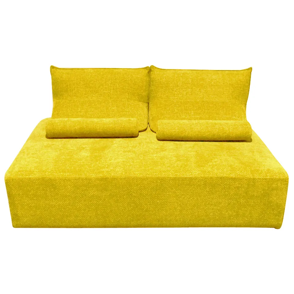 ソファSHIFT 2人掛けイエロー - 2
