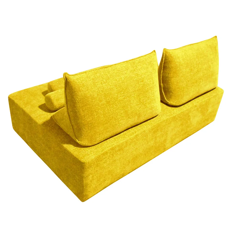 ソファSHIFT 2人掛けイエロー - 4