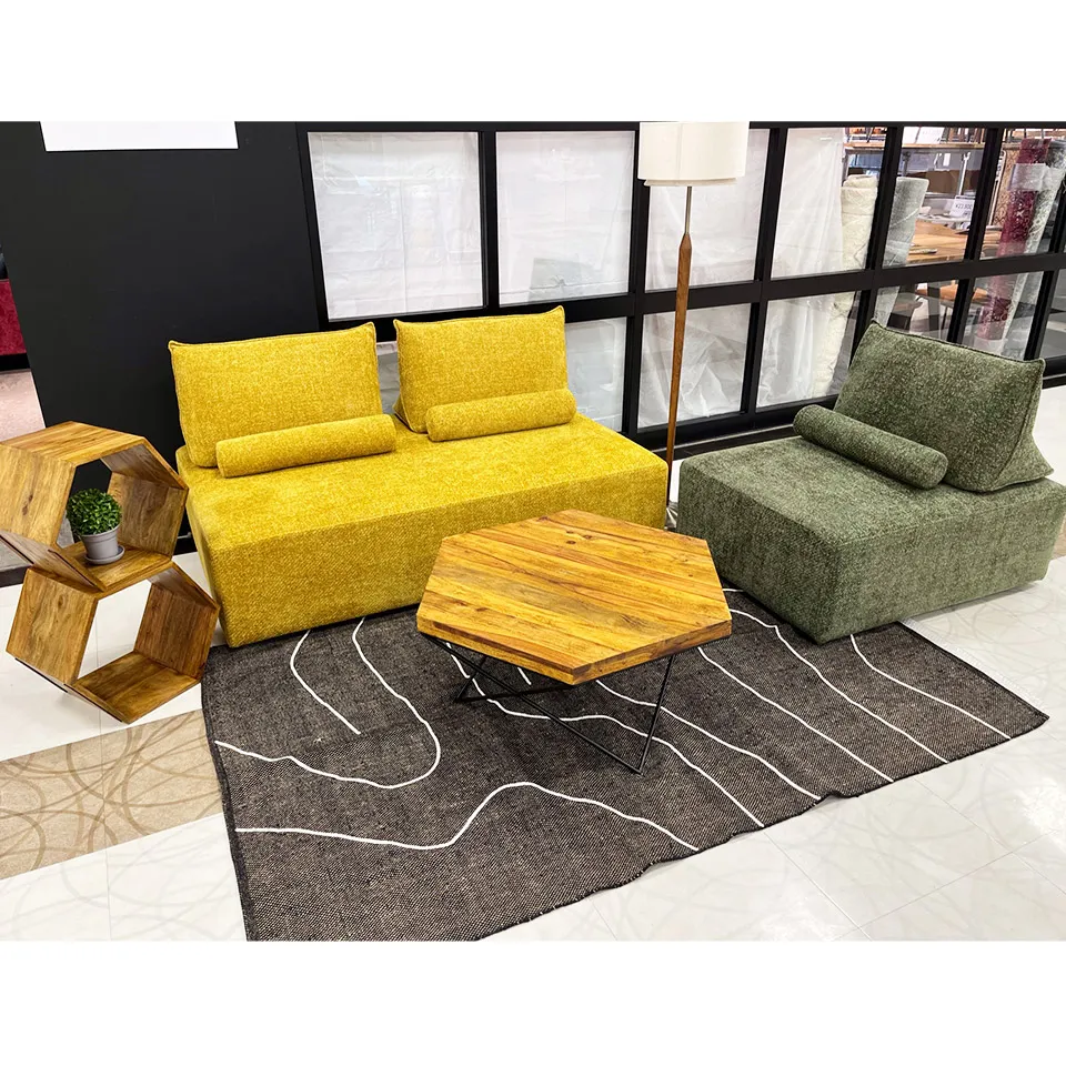 ソファSHIFT 2人掛けイエロー - 7