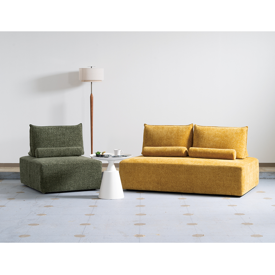 ソファSHIFT 2人掛けイエロー - 5