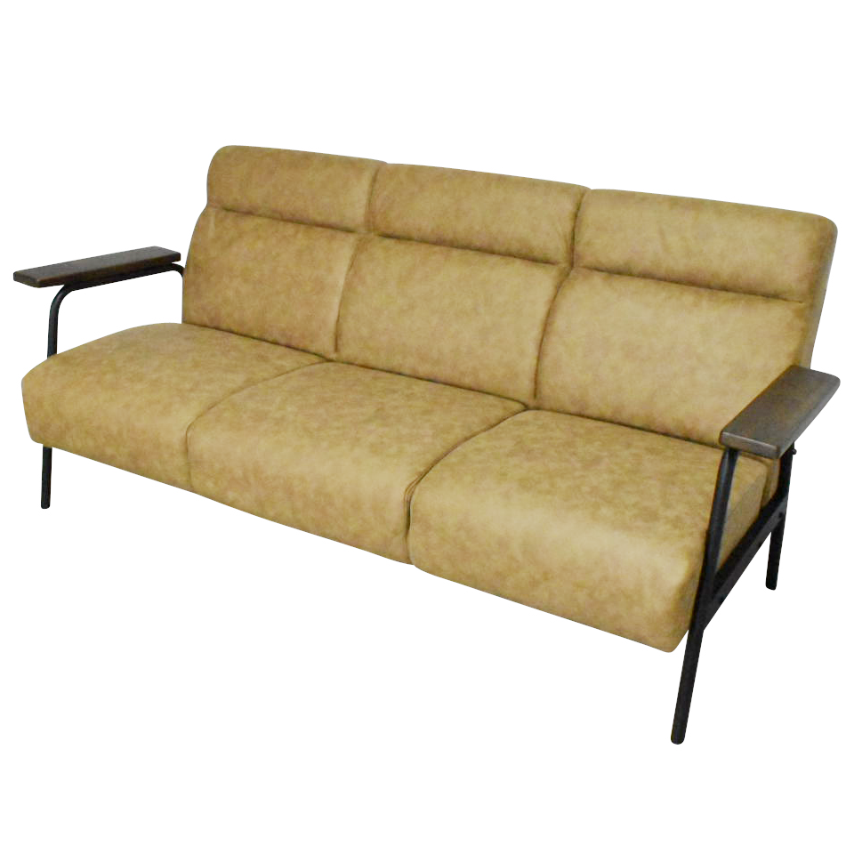 ソファNC728A 3人掛けライトブラウン - 2