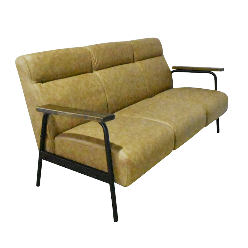 ソファNC728A 3人掛けライトブラウン - 6