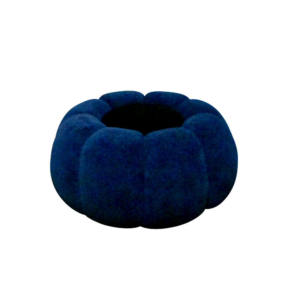 スツールOT-586ブラック/ブルー - 2