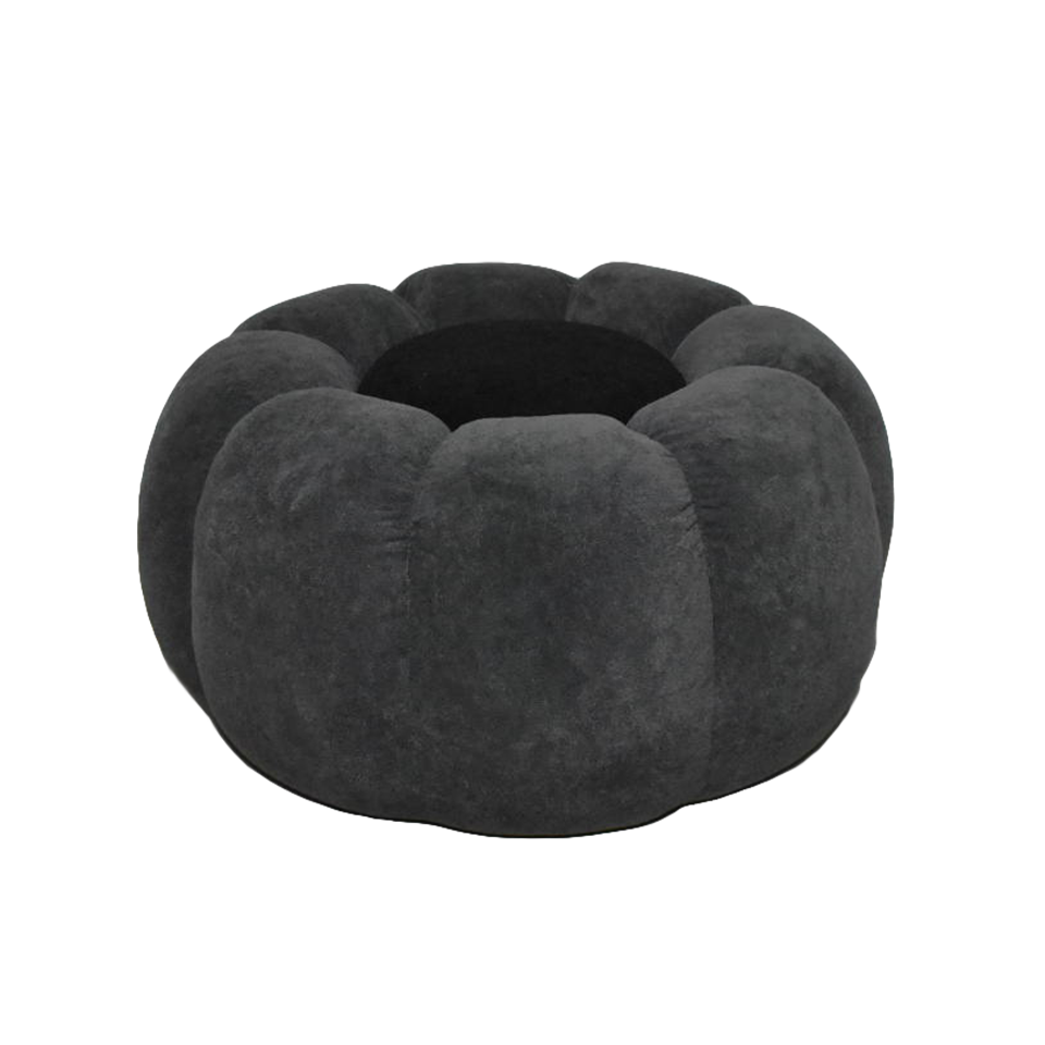 スツールOT-586ブラック/ダークグレー - 2