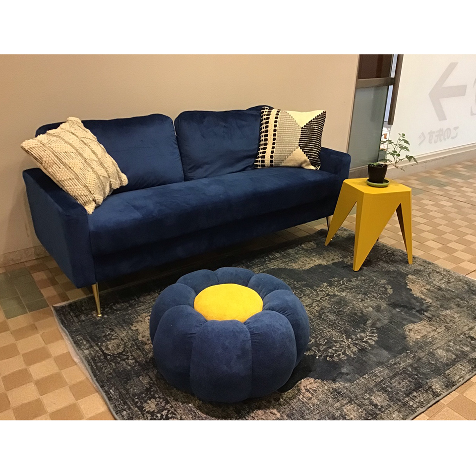 スツールOT-586イエロー/ブルー - 5