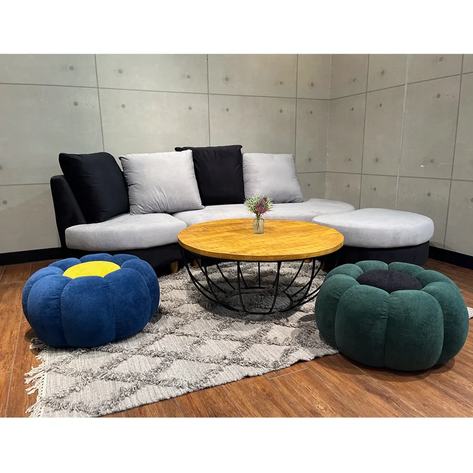 スツールOT-586イエロー/ブルー - 8