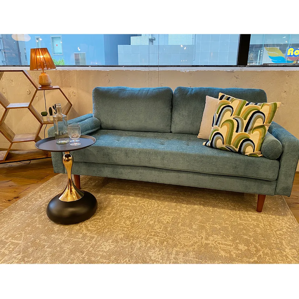 サイドテーブルAJJ-85ブラック/ゴールド - 4