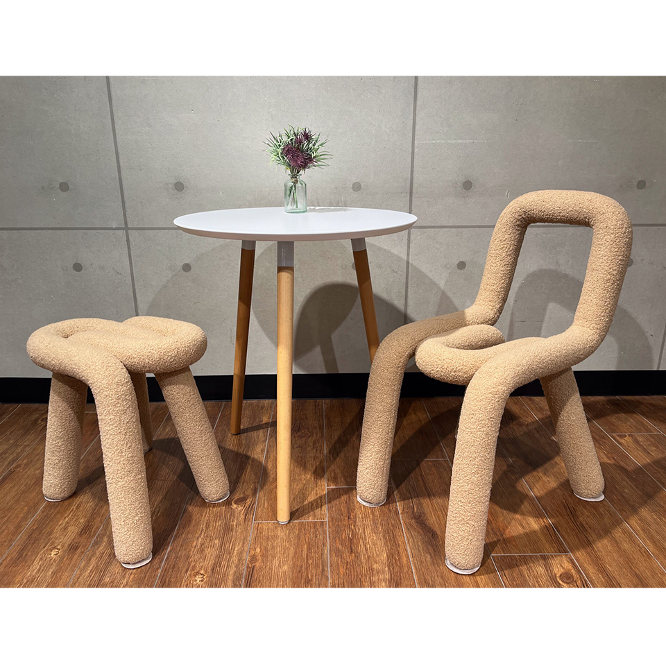 スツールDC1863ブラウン - 4