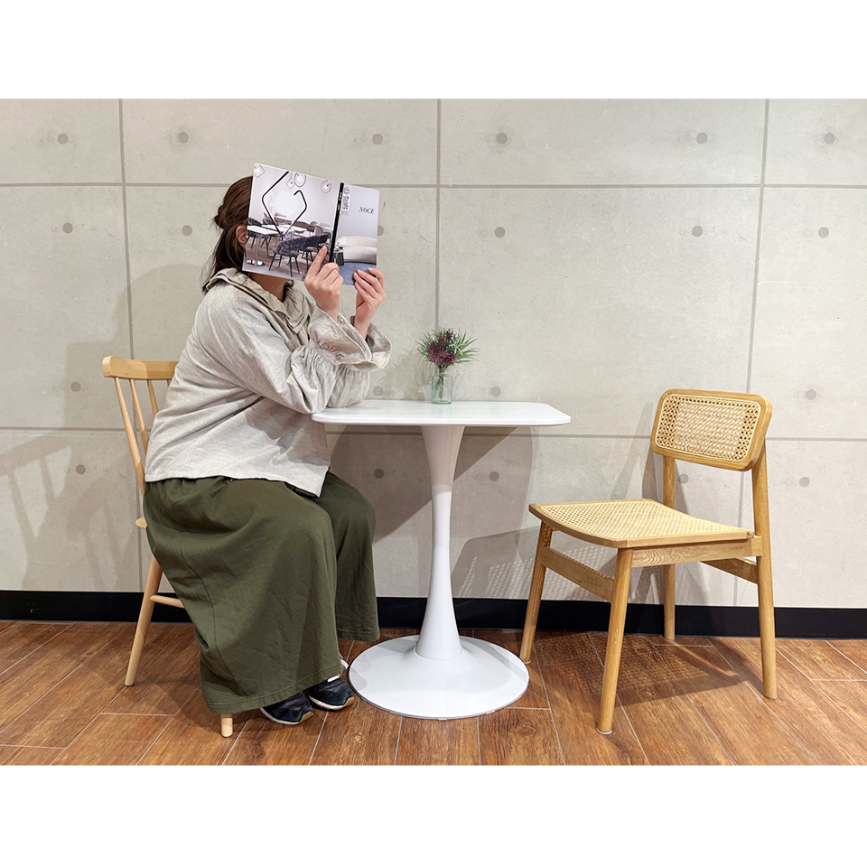 ダイニングテーブルSDT-295ホワイト - 3