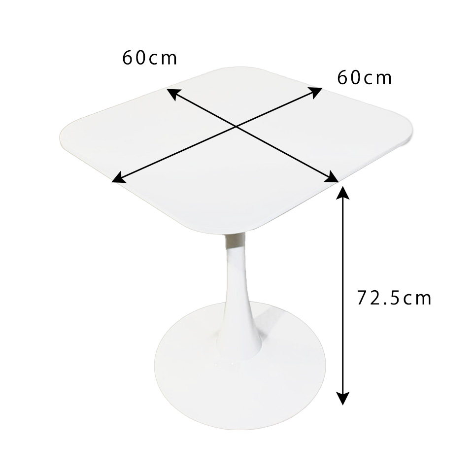 ダイニングテーブルSDT-295ホワイト - 9