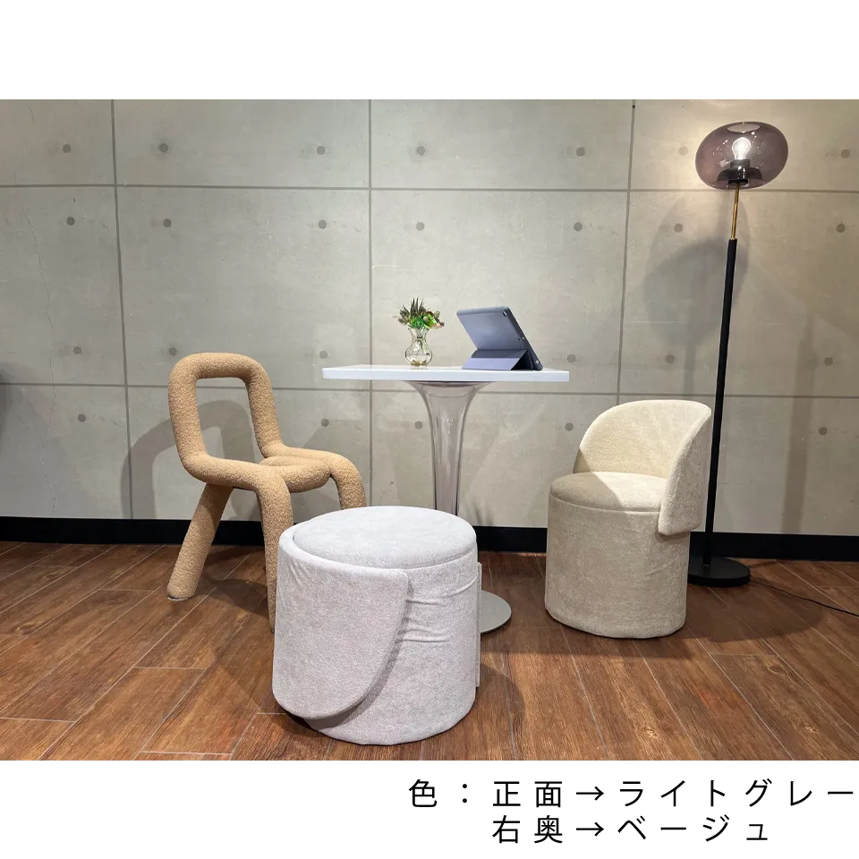 チェアHS15ストレージライトグレー - 12