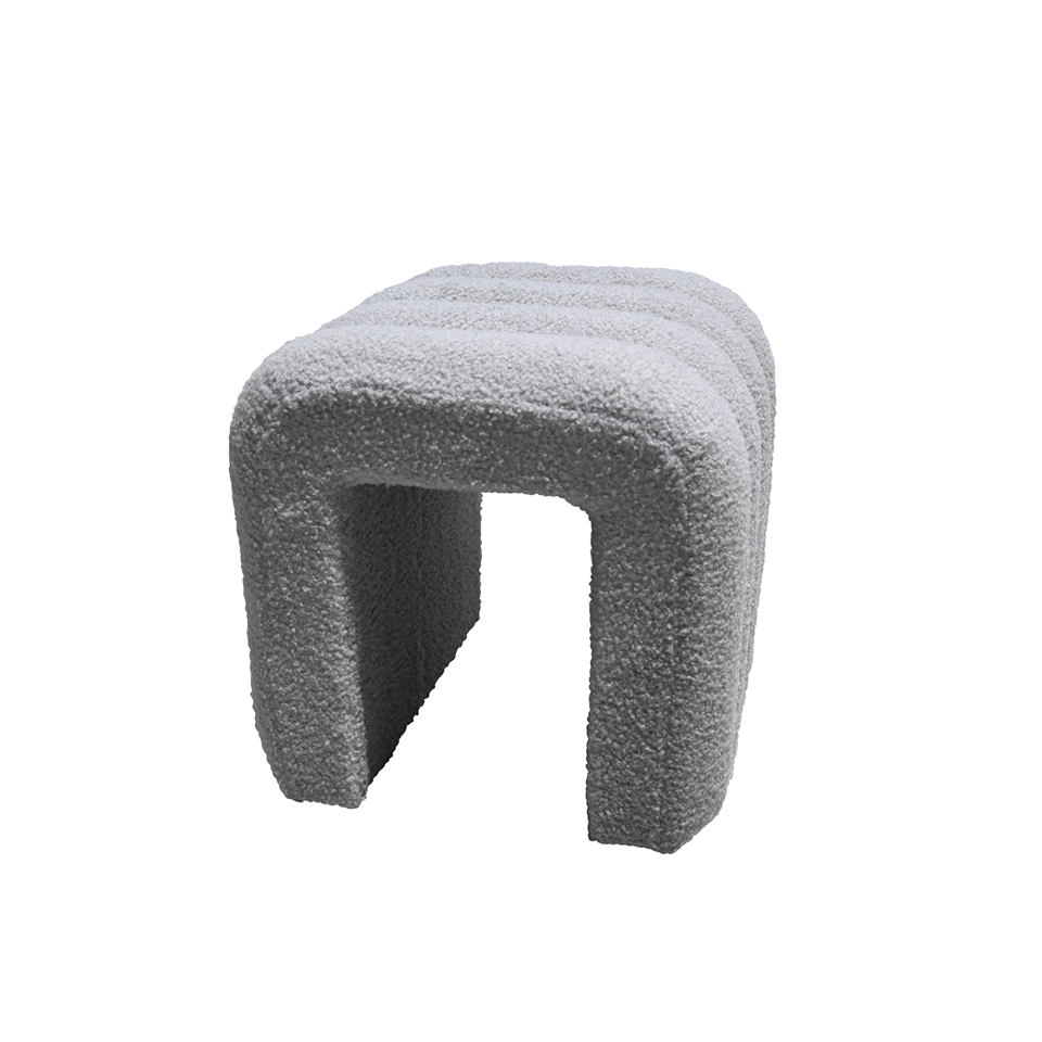 スツールHS-NP18ライトグレー - 3