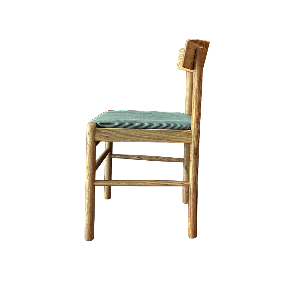 チェアMK-SCグリーン/オーク - 2