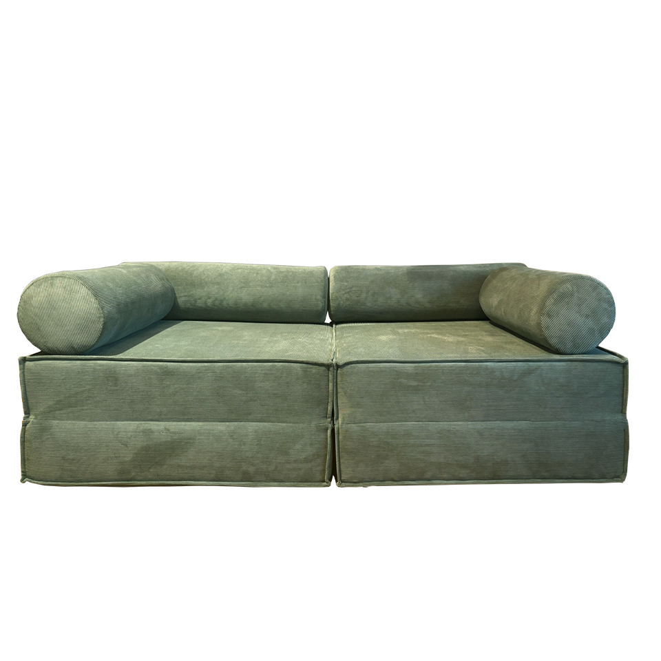 ソファFUTON 2人掛けグリーン