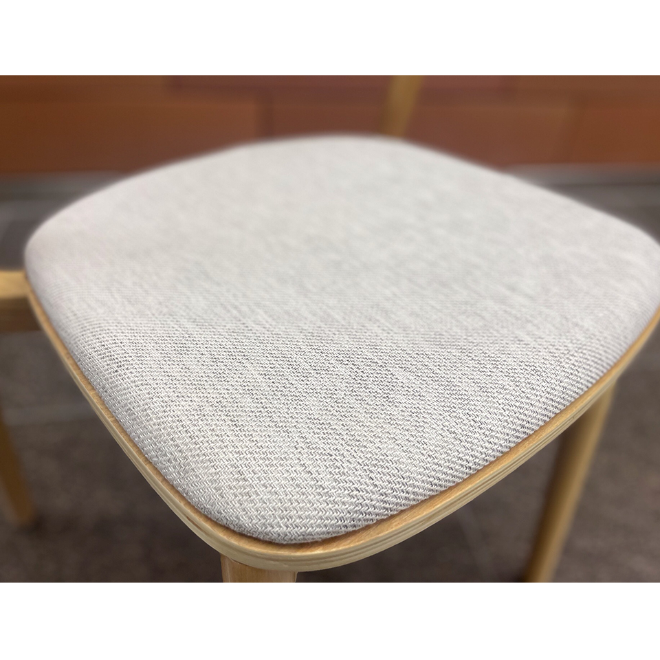 チェアWD-S263Aナチュラル/ライトグレー - 5