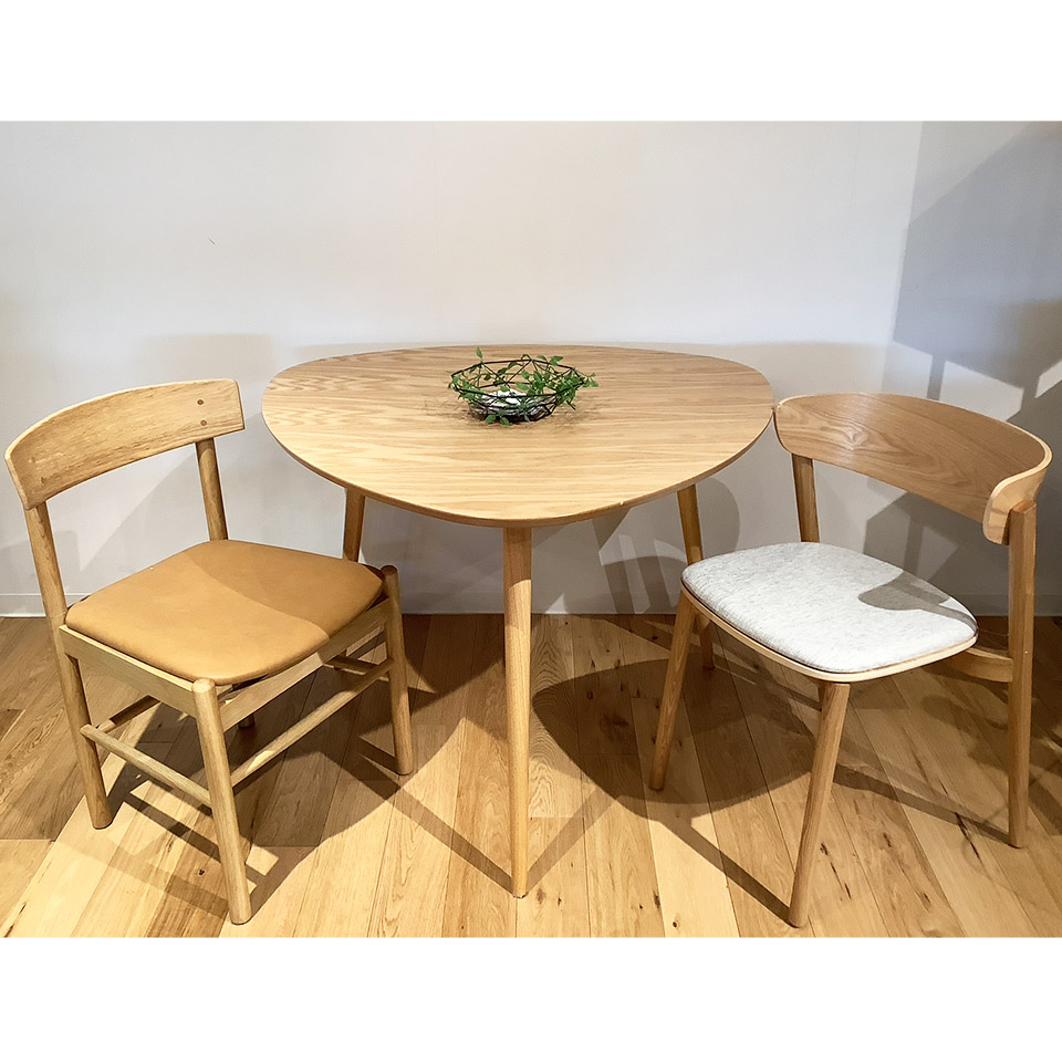 チェアWD-S263Aナチュラル/ライトグレー - 8