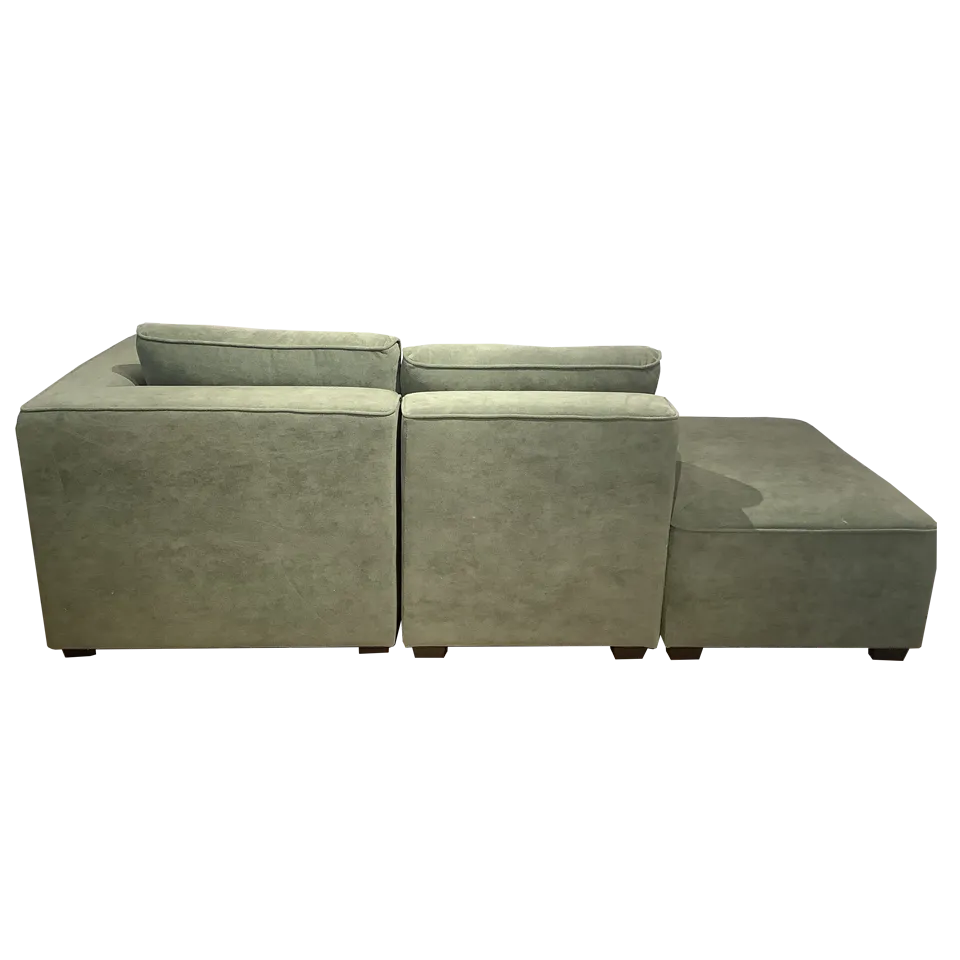 カウチソファS-8508グリーン - 4