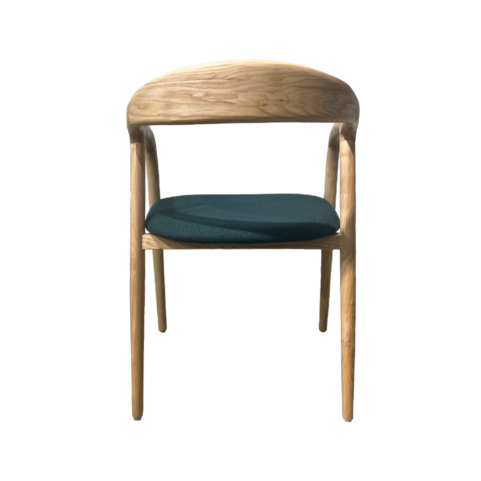 チェアC381ナチュラル／グリーン - 4