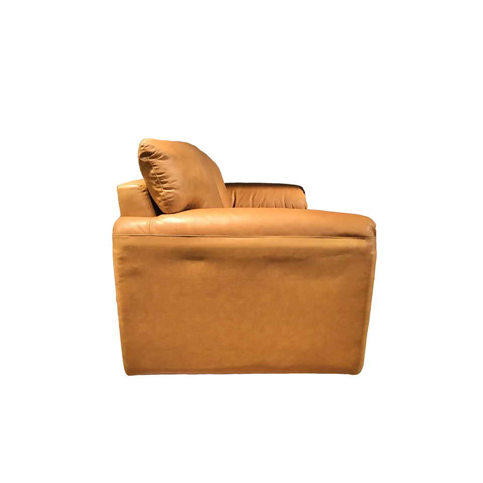 ソファ ZM930 2人掛け【本革】ブラウン - 4