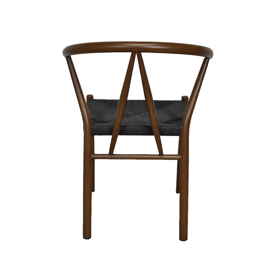 チェアBR2514ブラック／ウォールナット - 3