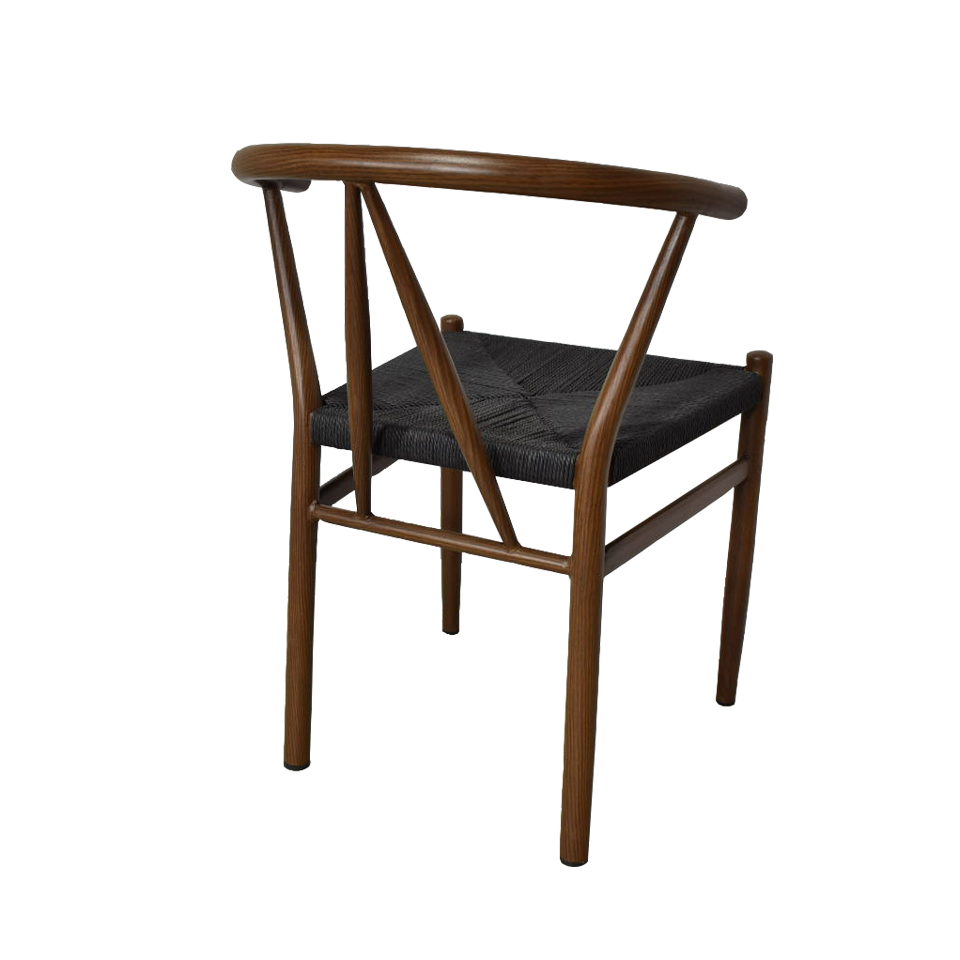 チェアBR2514ブラック／ウォールナット - 4